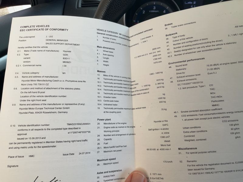 Hyundai i30 1.4 CRDi Classic 2014 – снимка 22