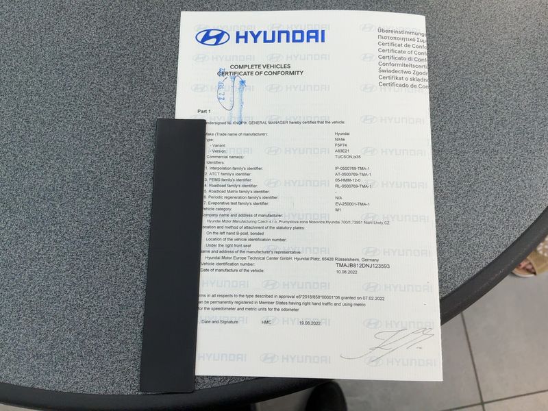 Hyundai Tucson 1.6 T-GDI Plug-in Hybrid N Line 4WD 2022 – снимка 21