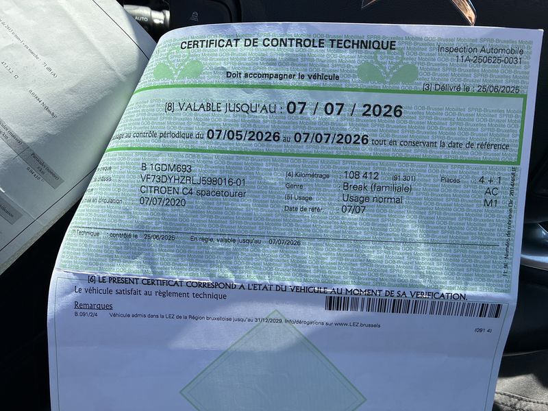 Citroen C4 Spacetourer 1.5 Blue-HDi Selection 2020 – снимка 17
