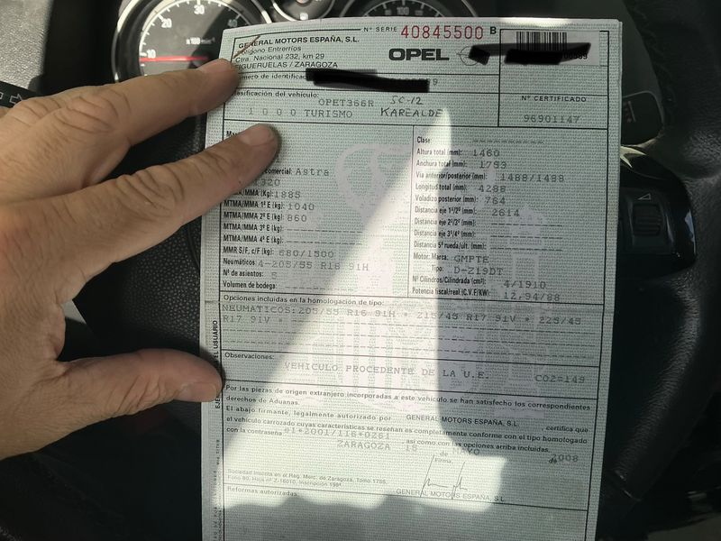 Opel Astra 1.9 CDTI Cosmo 2008 – снимка 5