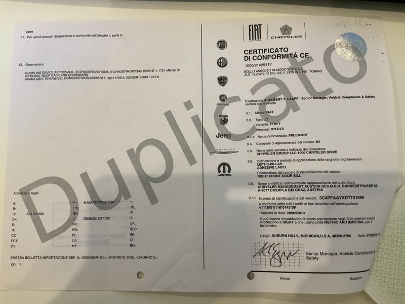 Fiat Freemont 2.0 Multijet Basis 2014 – снимка 21