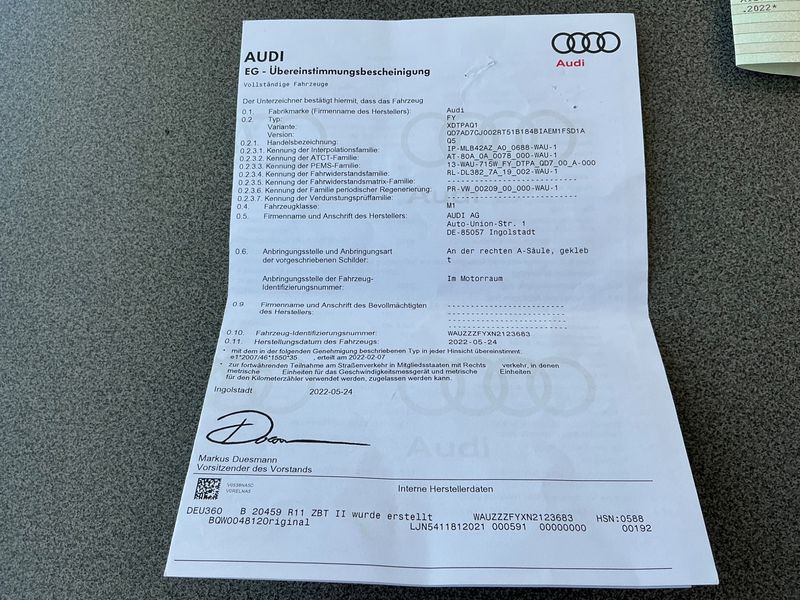Audi Q5 40 TDI Mild-Hybrid quattro S line 2022 – снимка 21