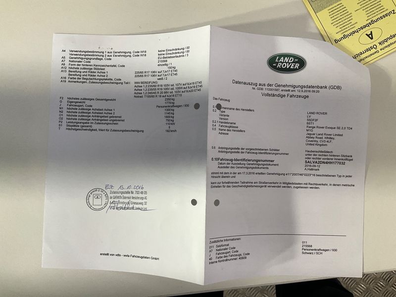 Land Rover Evoque 2.0 Td4 SE 2016 – снимка 21