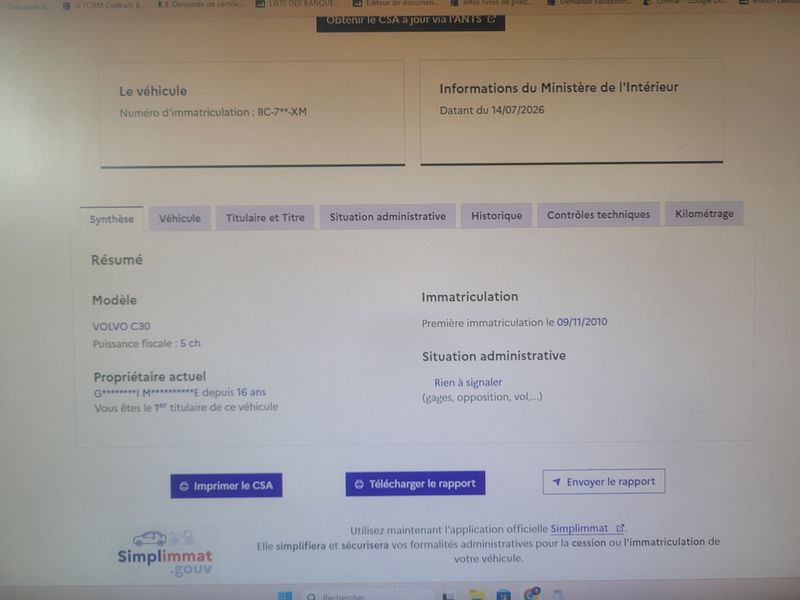 Volvo C30 1.6 DRIVe Summum 2010 – снимка 6