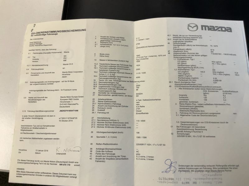 Mazda CX-5 2.2 Turbodiesel Exclusive-Line 2WD 2016 – снимка 22