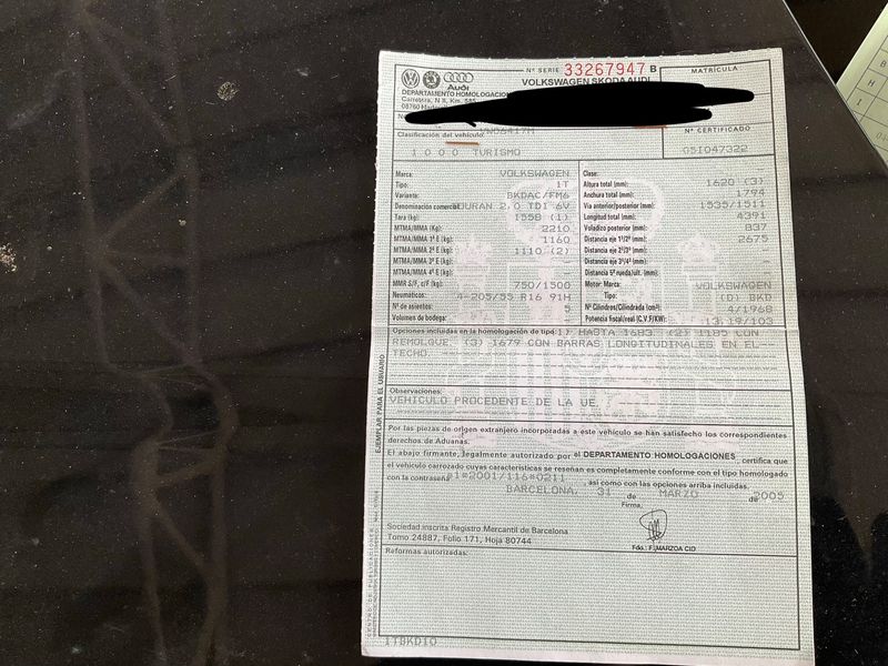 Volkswagen Touran 2.0 TDI Advance 2005 – снимка 6