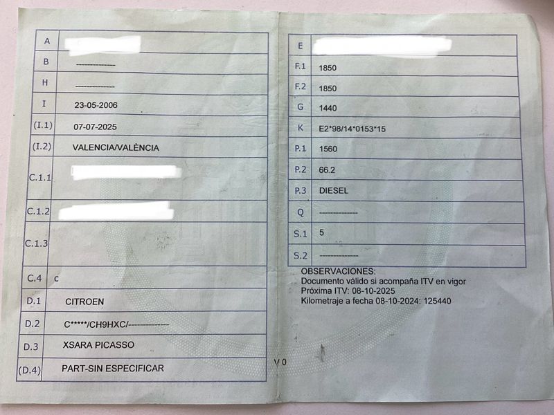 Citroen Xsara Picasso 1.6 HDi SX Top 2006 – снимка 5
