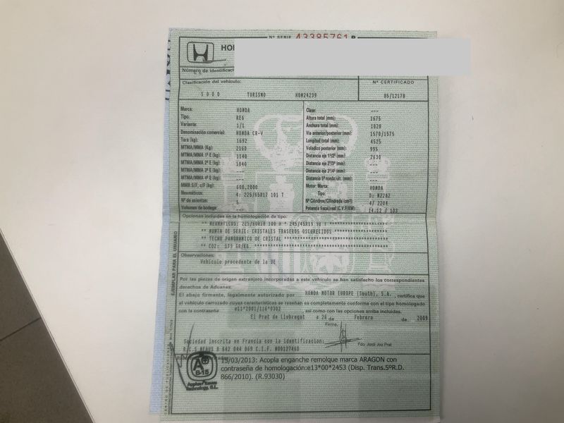 Honda CR-V 2.2 CTDI Luxury 2009 – снимка 16