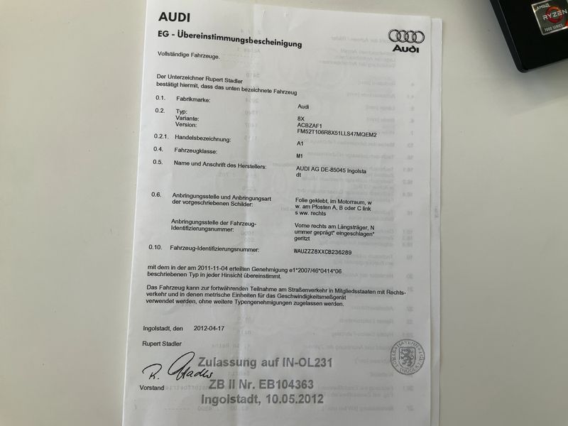 Audi A1 1.2 TFSI Attraction 2012 – снимка 21