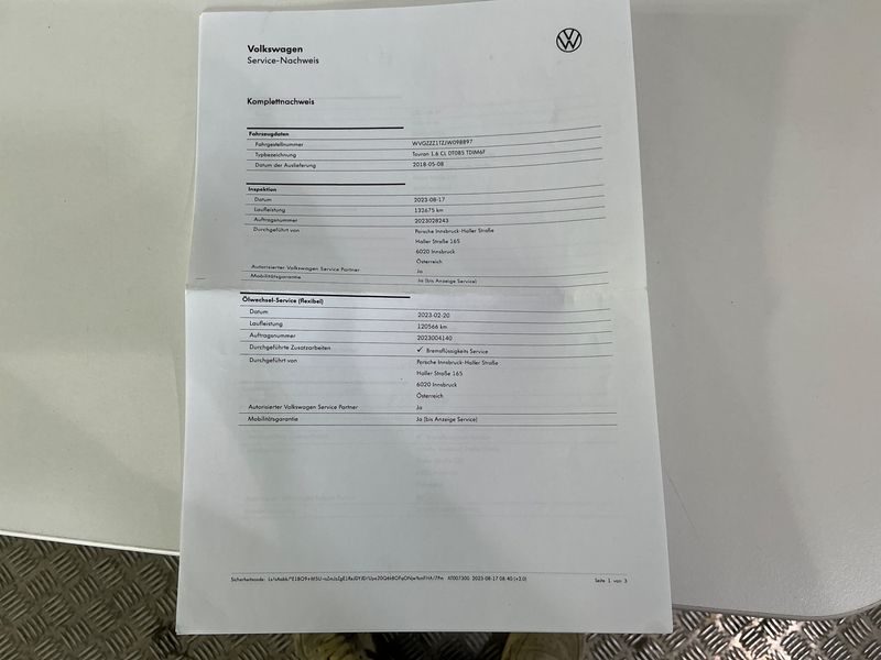 Volkswagen Touran 1.6 TDI Comfortline BlueMotion Tech 2018 – снимка 23