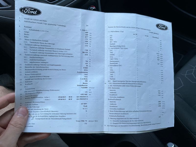 Ford B-Max 1.0 EcoBoost SYNC Edition 2014 – снимка 6