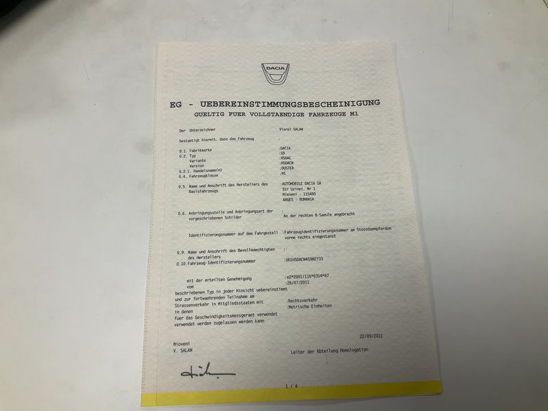 Dacia Duster 1.5 dCi Prestige 4x4 2012 – снимка 21