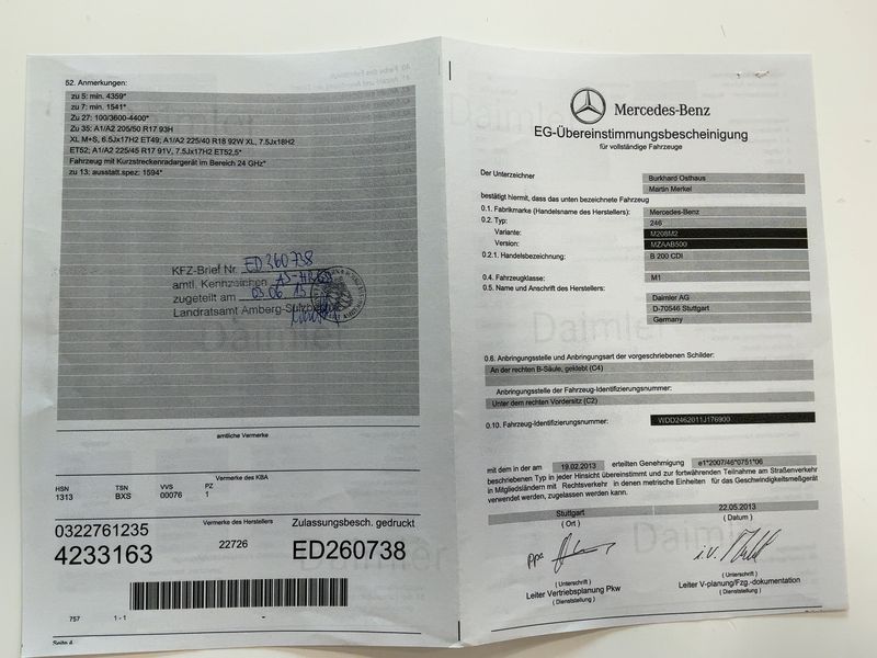Mercedes-Benz B-Klasse B 200 CDI Standard 2013 – снимка 22