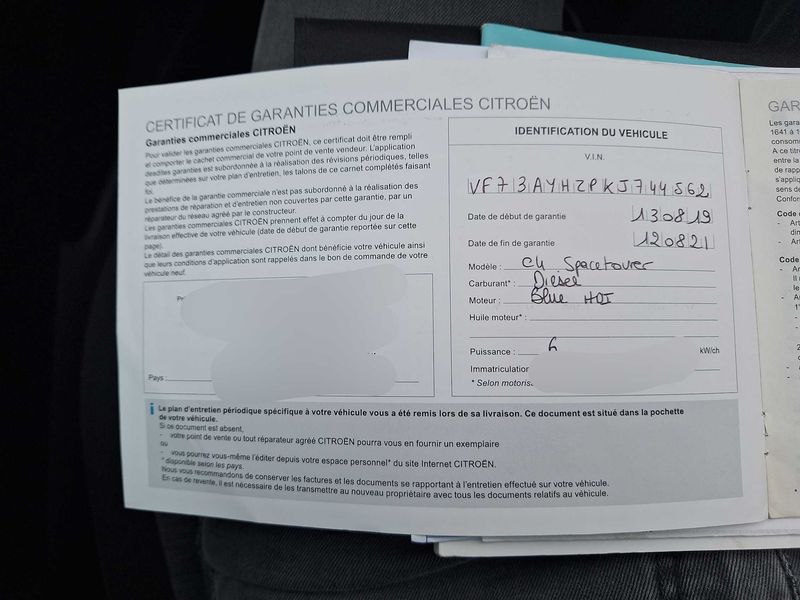 Citroen C4 Grand Spacetourer 1.5 Blue-HDi Feel 2019 – снимка 22