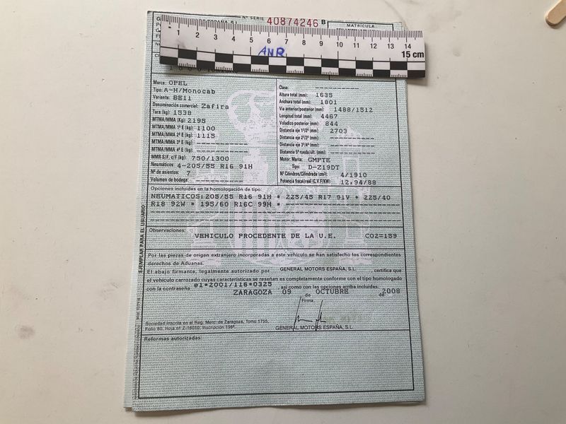 Opel Zafira 1.9 CDTI Enjoy 2008 – снимка 6