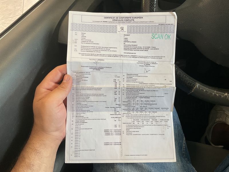 Peugeot Partner 1.6 Access 2012 – снимка 6