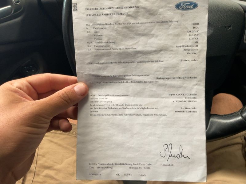 Ford C-Max 1.5 TDCi Titanium 2016 – снимка 21