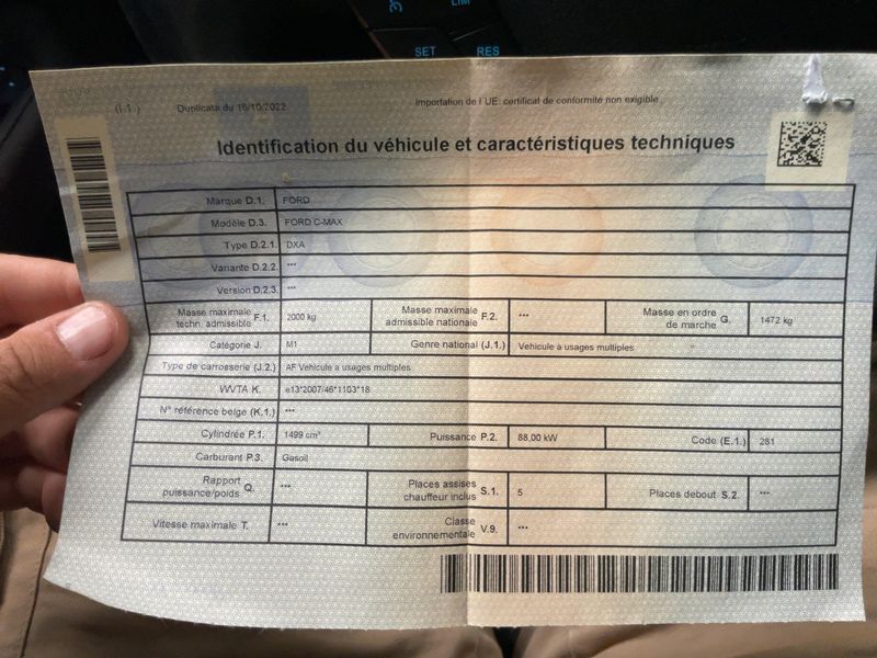 Ford C-Max 1.5 TDCi Titanium 2016 – снимка 20
