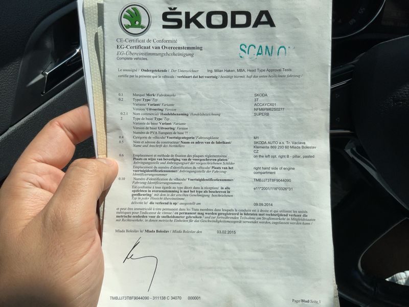Skoda Superb 1.6 TDI Ambition 2015 – снимка 21