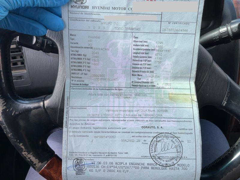 Hyundai Terracan 2.9 CRDi GL 2002 – снимка 6