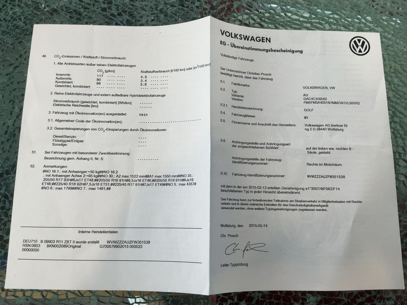 Volkswagen Golf VII 1.4 TSI Highline BlueMotion Tech 2015 – снимка 21