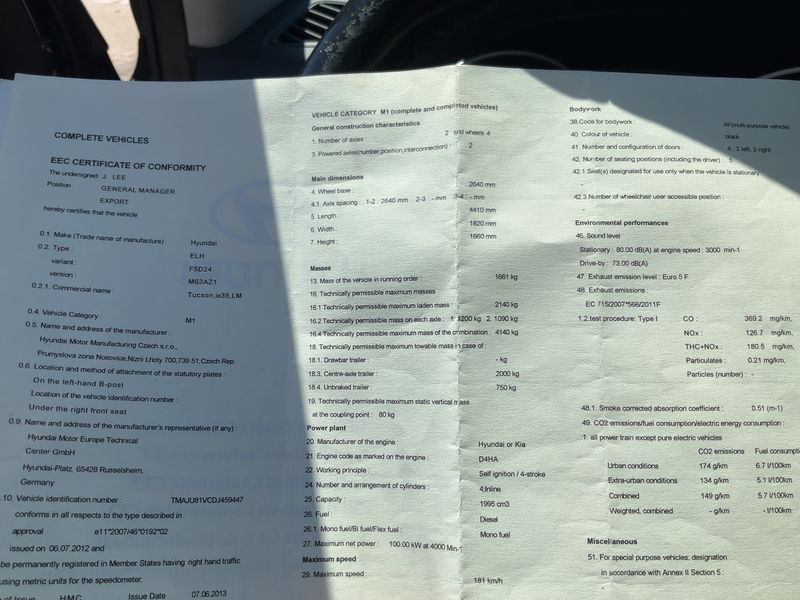 Hyundai ix35 2.0 CRDi Comfort AWD 2013 – снимка 22