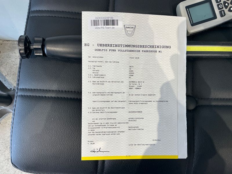 Dacia Logan MCV 1.6 E85 Laureate II 2012 – снимка 6
