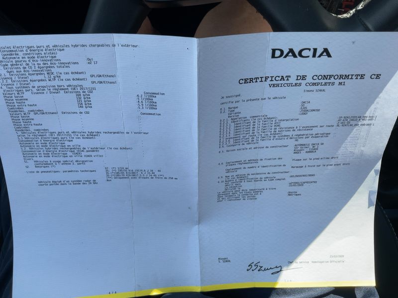 Dacia Lodgy 1.5 Blue dCi Comfort 2020 – снимка 22