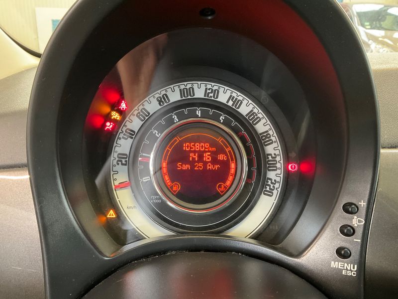 Fiat 500 1.2 Lounge 2013 – снимка 37
