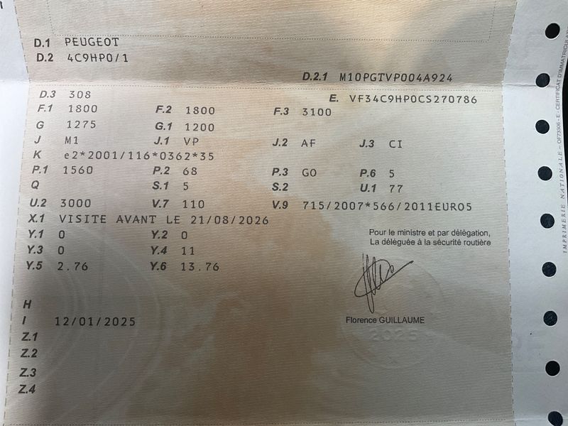 Peugeot 308 1.6 HDi Access 2013 – снимка 5