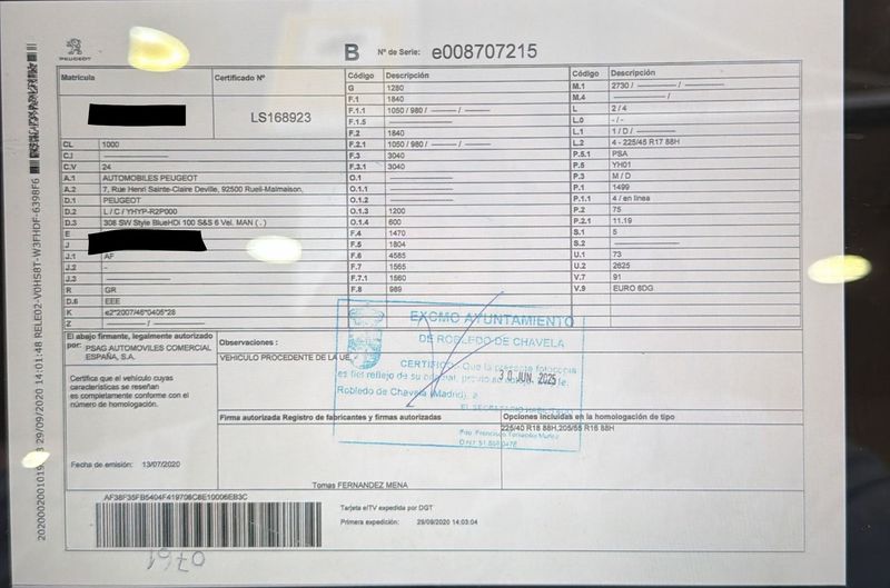 Peugeot 308 1.5 Blue-HDi Style 2020 – снимка 21