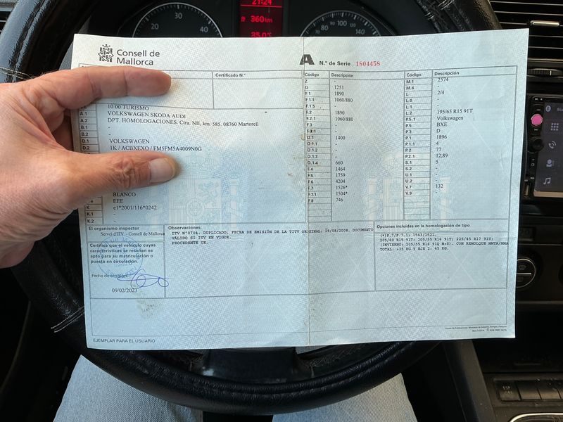 Volkswagen Golf V 1.9 TDI GT Sport 2008 – снимка 6