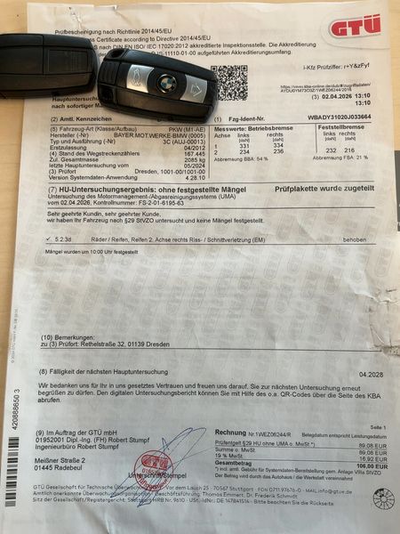 BMW 3er 320d 2012 – снимка 23