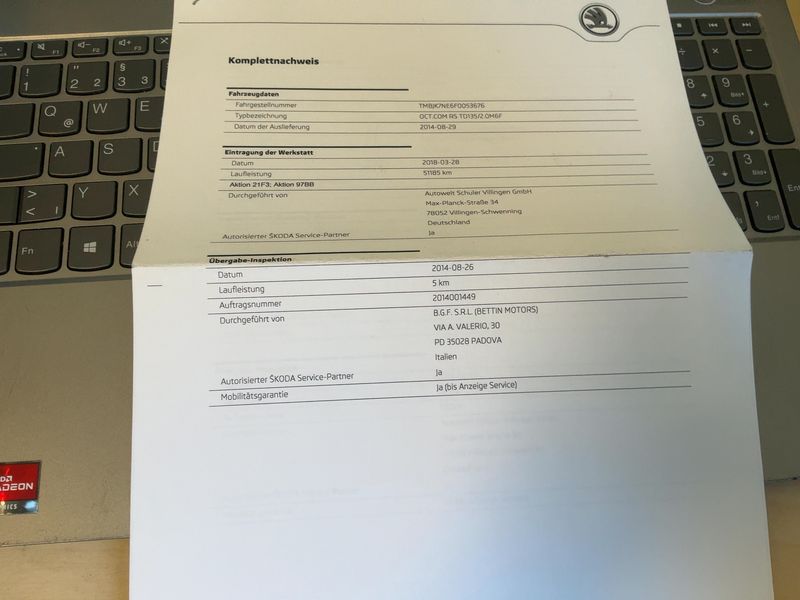 Skoda Octavia 2.0 TDI RS 2014 – снимка 24