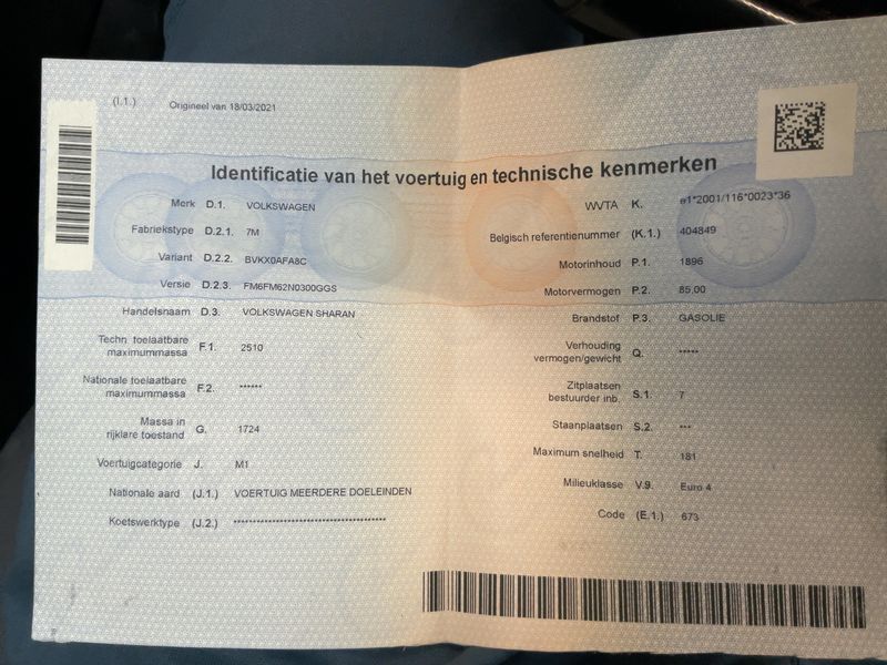 Volkswagen Sharan 1.9 TDI Sportline 2010 – снимка 21