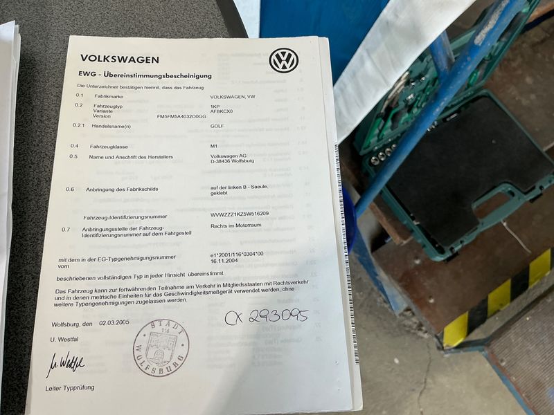 Volkswagen Golf V Plus 1.9 TDI Comfortline 2005 – снимка 6