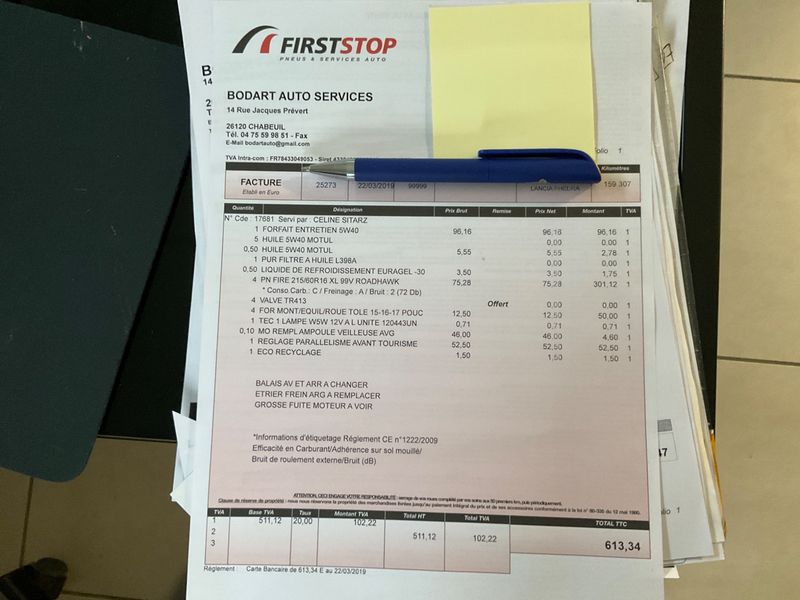 Lancia Phedra 2.0 JTD Multijet Platino 2008 – снимка на щета