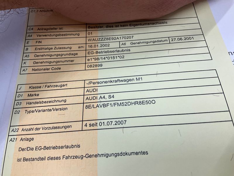 Audi A4 1.9 TDI 2002 – снимка 6