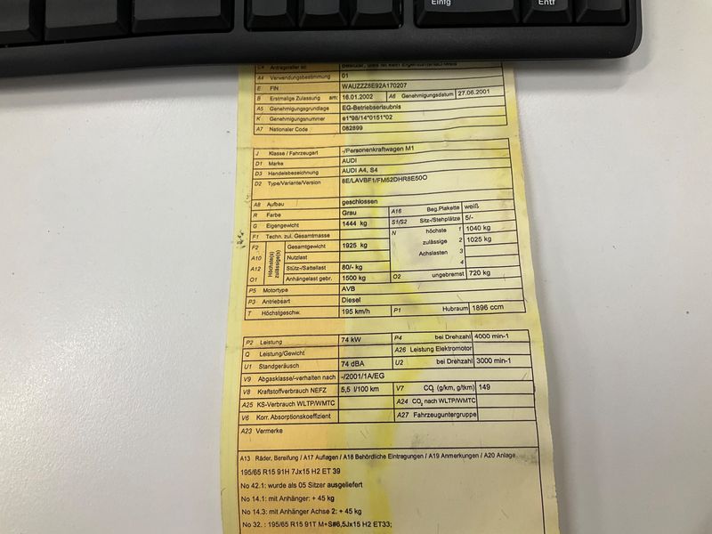 Audi A4 1.9 TDI 2002 – снимка 5