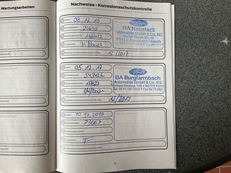 Ford Focus 1.0 EcoBoost SYNC Edition 2014 – снимка на щета