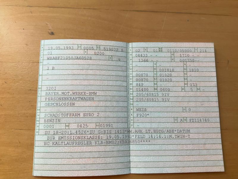BMW 3er 320i 1993 – снимка 21