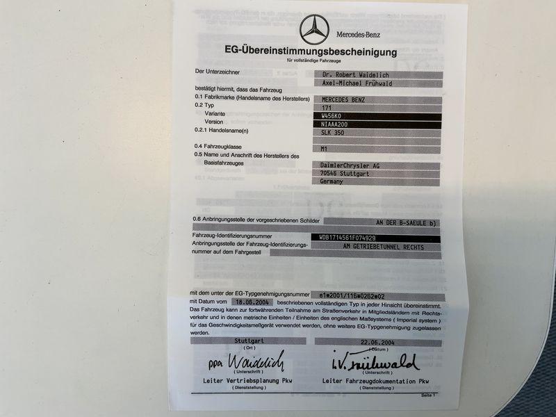 Mercedes-Benz SLK-Klasse SLK 350 2005 – снимка 21