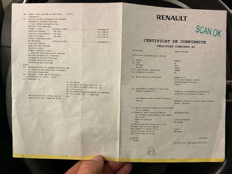 Renault Kangoo 1.5 dCi Rapid Extra 2014 – снимка 6