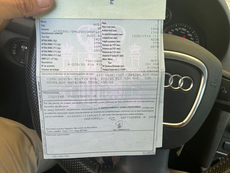 Audi A3 2.0 TDI quattro Ambition 2008 – снимка 21