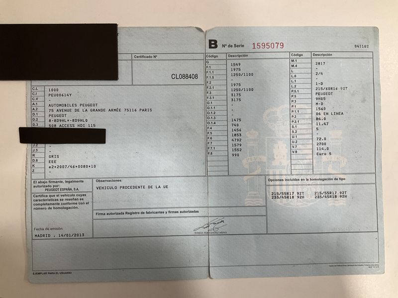Peugeot 508 1.6 HDi Access 2013 – снимка 6