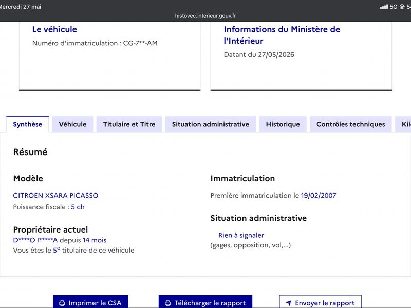 Citroen Xsara Picasso 1.6 HDi Exclusive 2007 – снимка 6