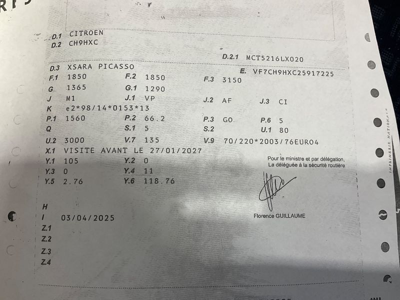 Citroen Xsara Picasso 1.6 HDi Exclusive 2007 – снимка 5