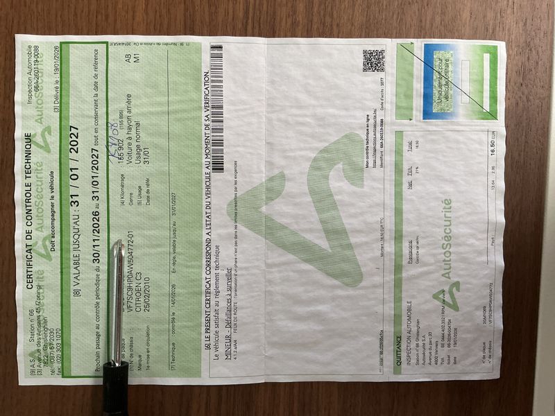 Citroen C3 1.6 HDi Selection 2010 – снимка на щета