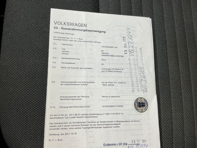 Volkswagen Polo 1.4 FSI Comfortline 2012 – снимка 6