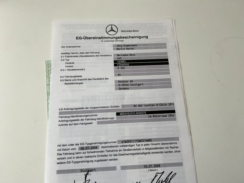 Mercedes-Benz B-Klasse B 200 2009 – снимка 21